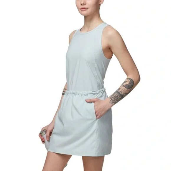 ARC'TERYX Contenta Dress M Meadowsweet Green Lightweight Packable Diem Polyester - Picture 2 of 7